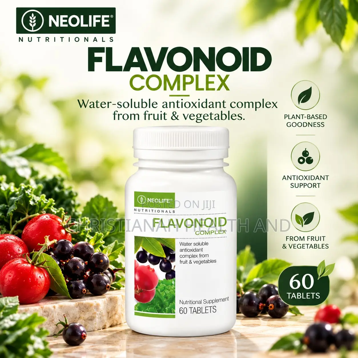 Flavonoid Complex 60 Tablets. Flavonoid Supplement.