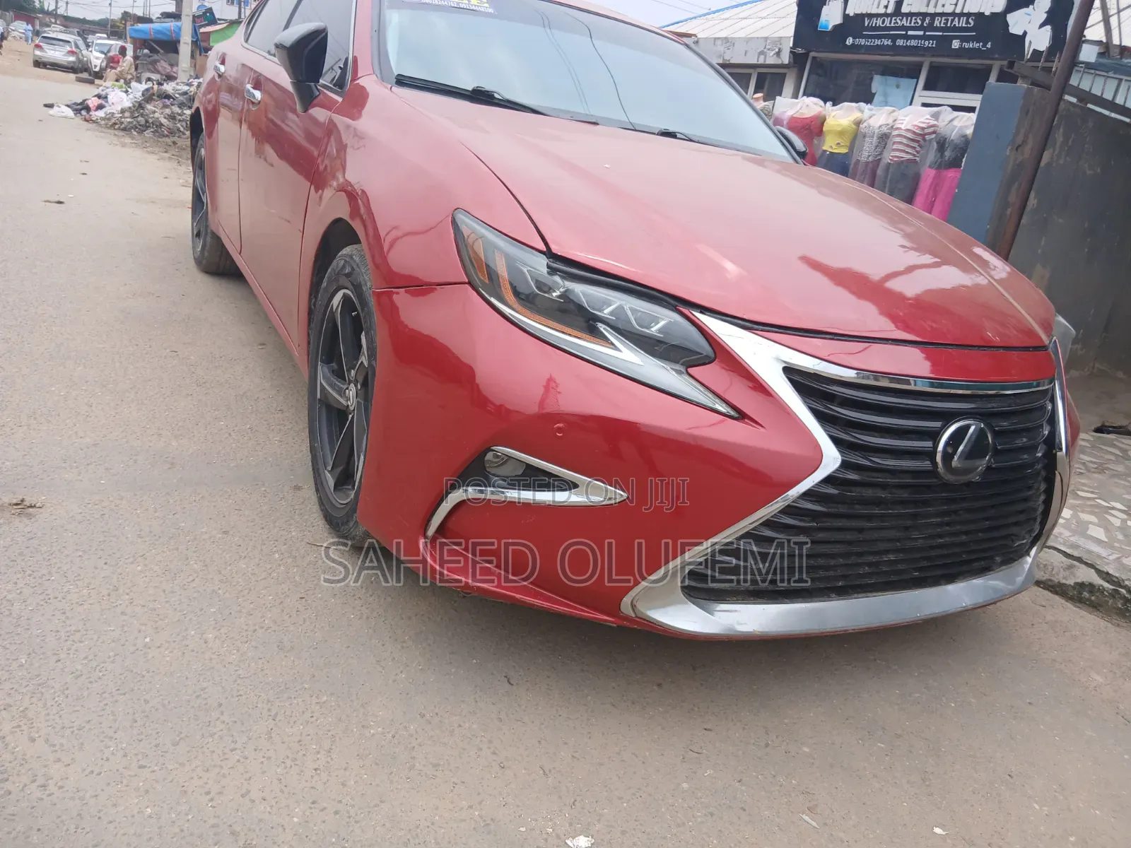 Lexus ES 2013 Red
