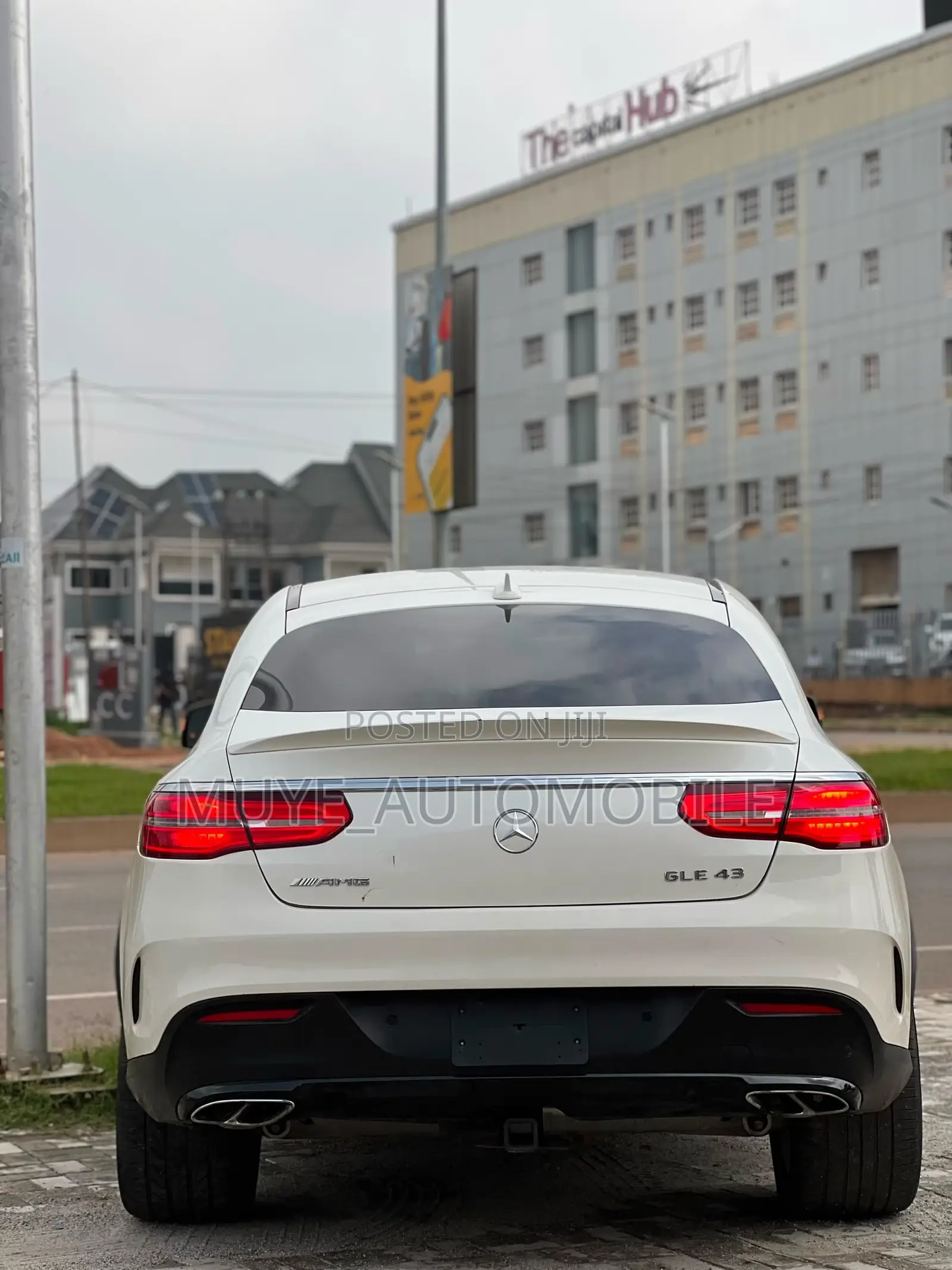 Mercedes-Benz GLE-Class AMG GLE 43 4MATIC 2017 White