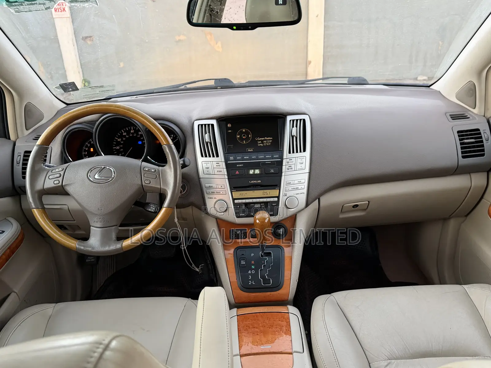 Lexus RX 350 2008 Gold
