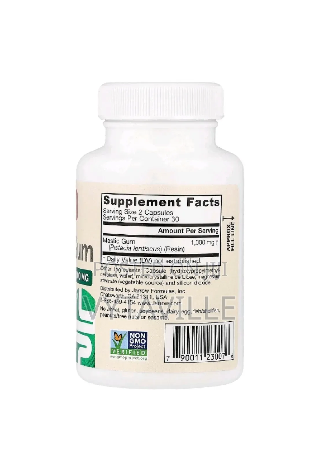 Jarrow Formulas Mastic Gum Capsules X 60