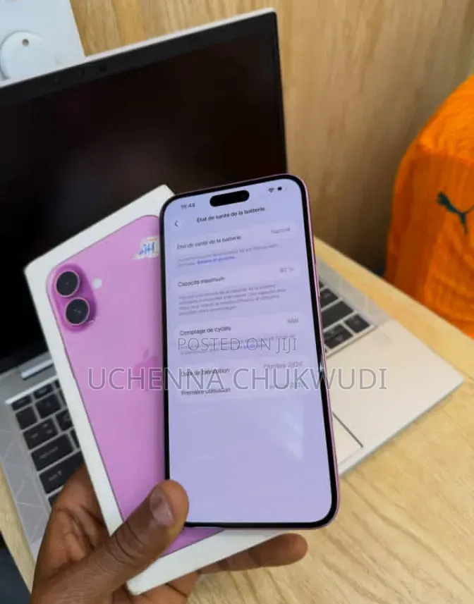 New Apple iPhone 16 Plus 128 GB Pink