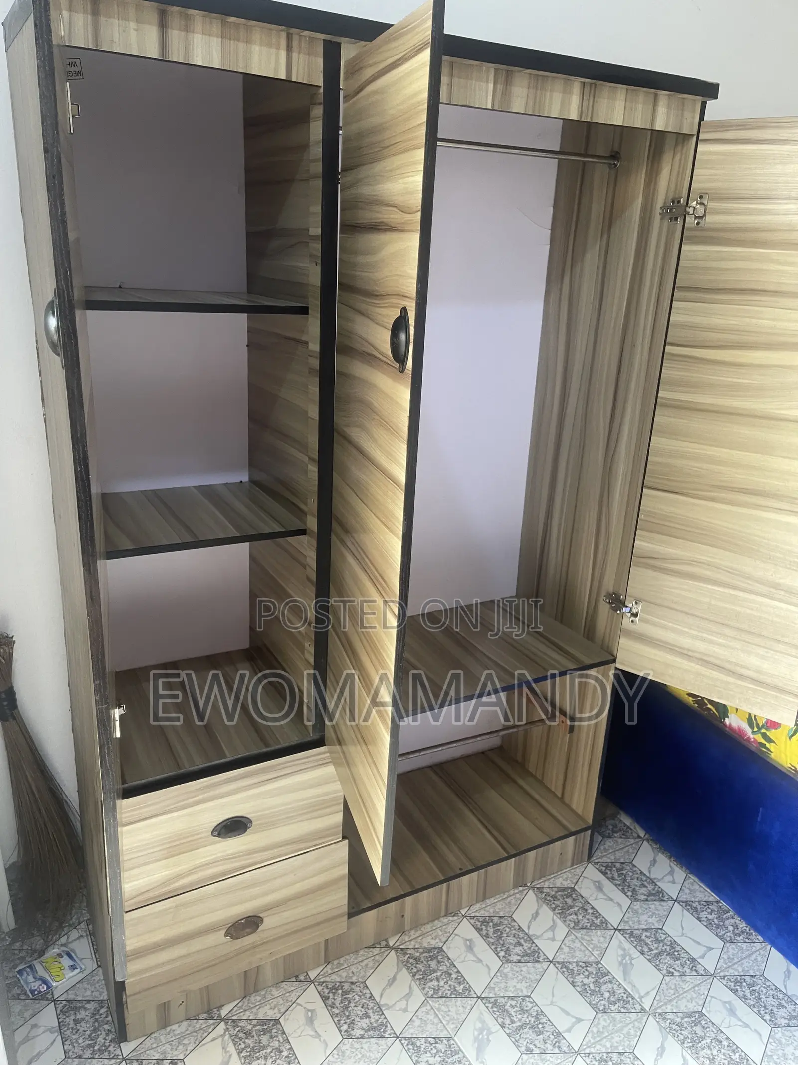 3 Door Wardrobe