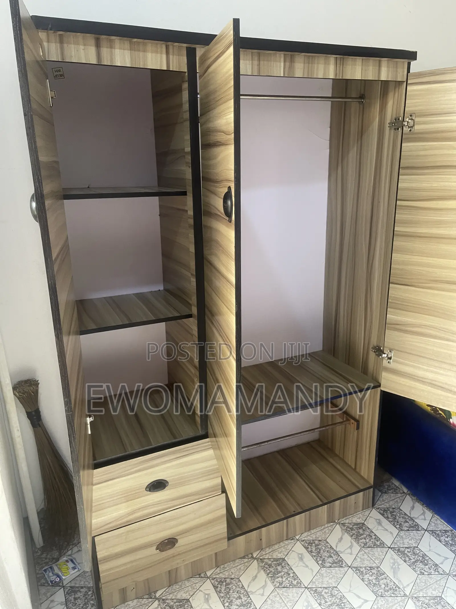 3 Door Wardrobe