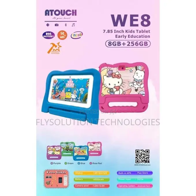 New Atouch WE10 256 GB Pink