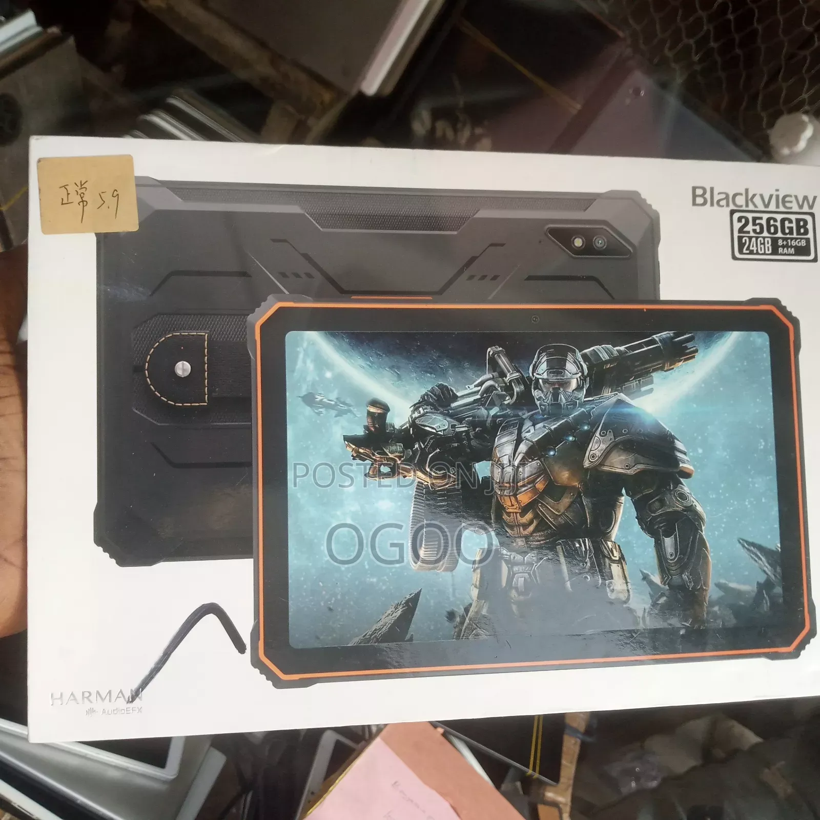 New Blackview Active 7 256 GB Black