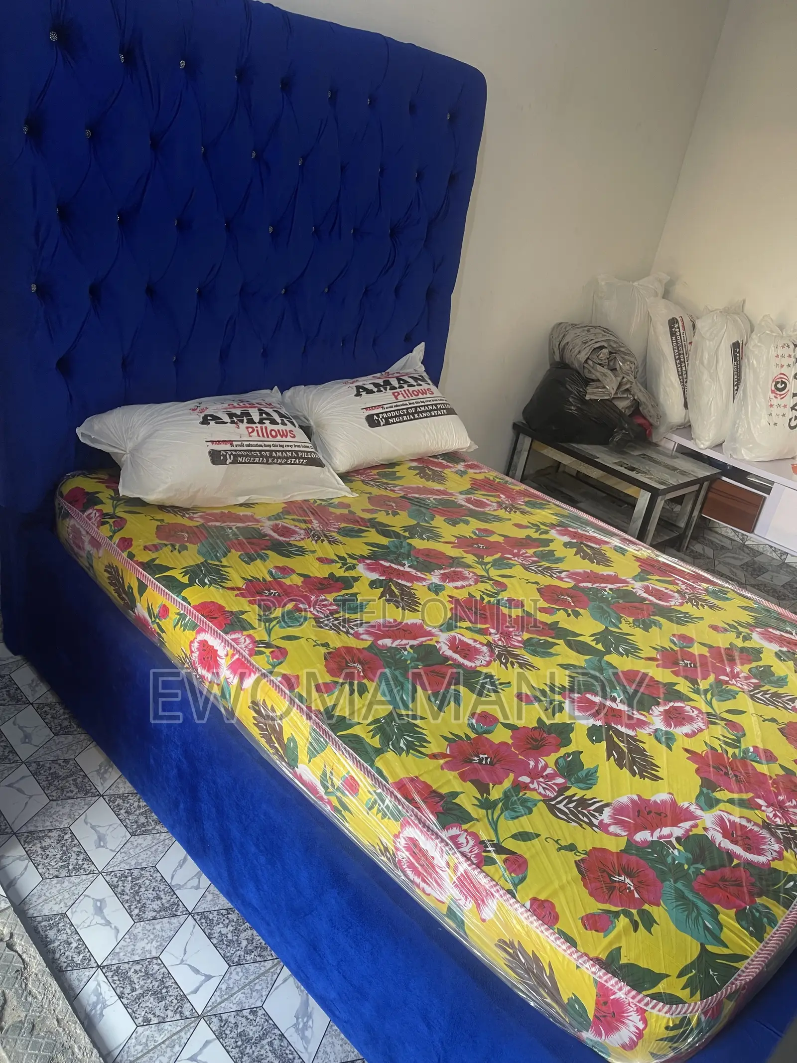 6/4 Bedframe and Mattress