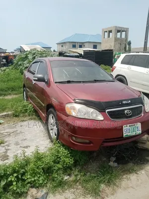 Toyota Corolla 2003 Red