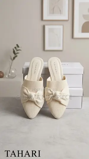 White Half Shoe