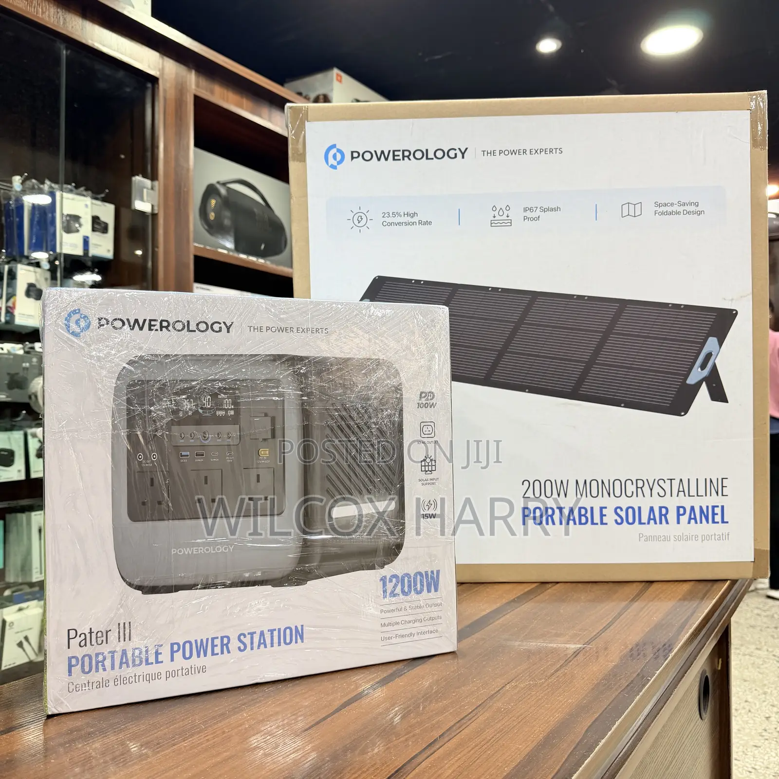 Movable POWER STATION Solar Generator With PANEL