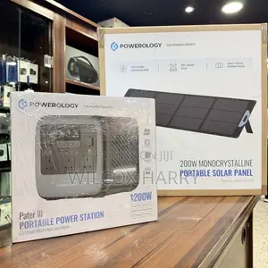 Movable POWER STATION Solar Generator With PANEL