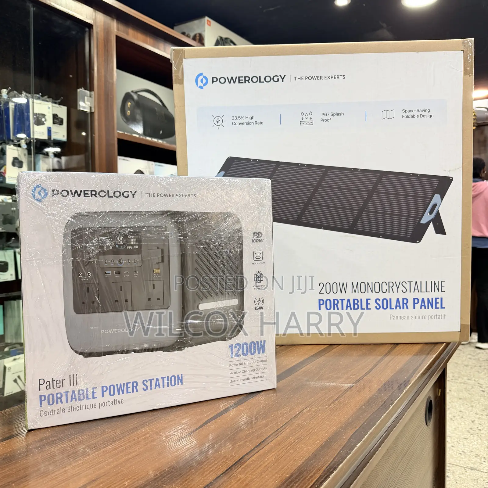 Movable POWER STATION Solar Generator With PANEL