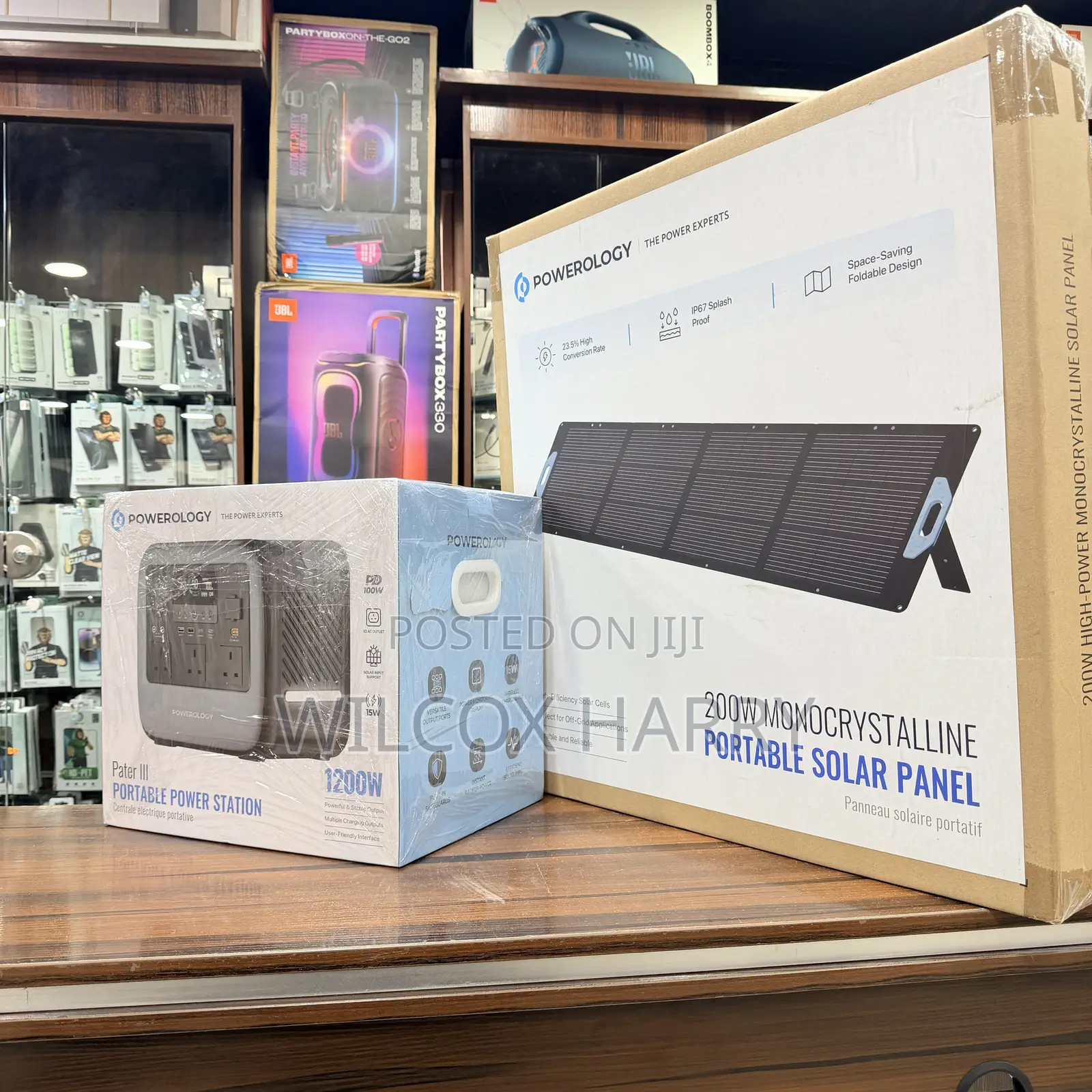 Movable POWER STATION Solar Generator With PANEL