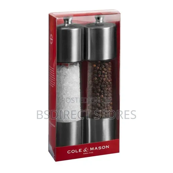 Cole and Mason Monaco Everyday Salt Pepper Mill Gift Set