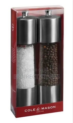 Cole and Mason Monaco Everyday Salt Pepper Mill Gift Set