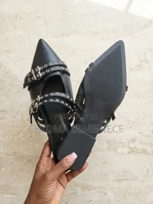 Black Half Shoe