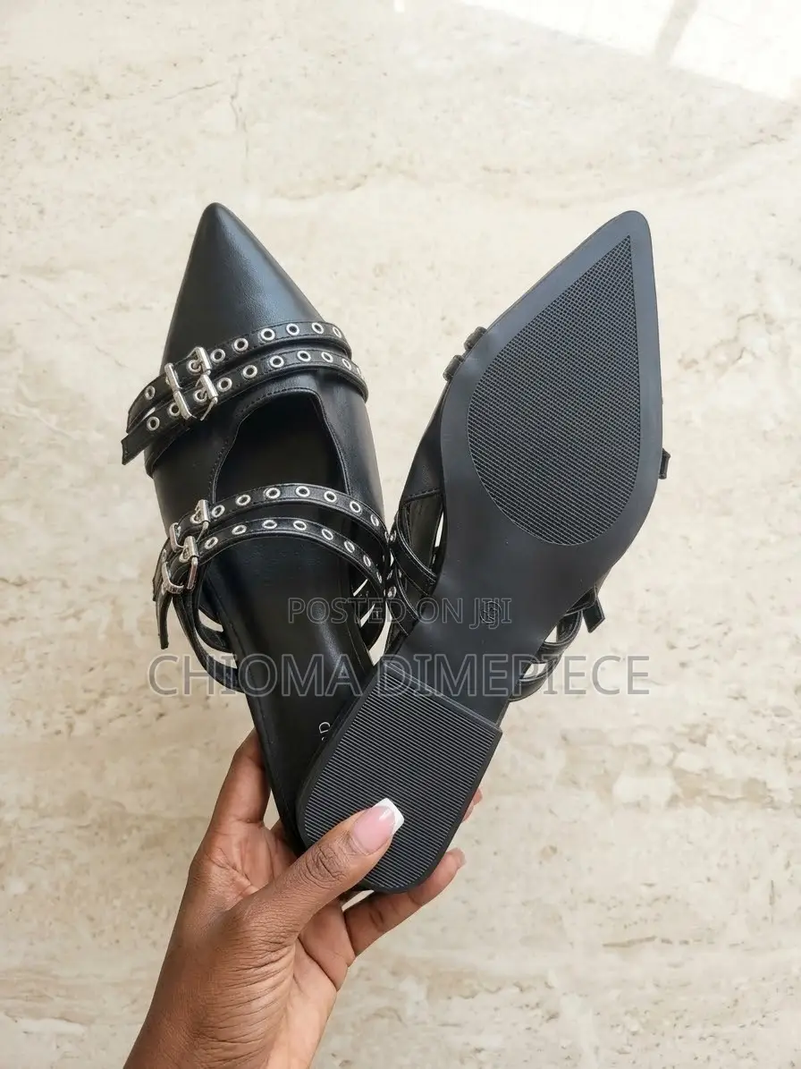 Black Half Shoe