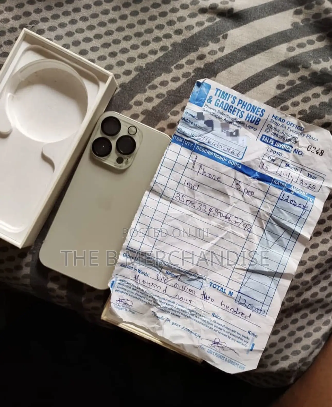 Apple iPhone 15 Pro 128 GB White