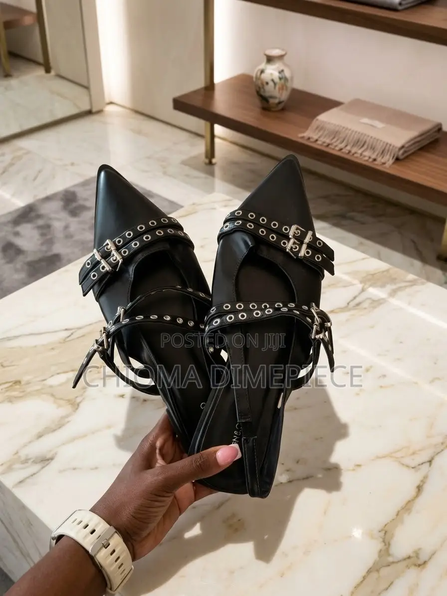 Black Half Shoe