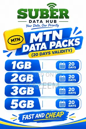 MTN Data Packs(Affordable)