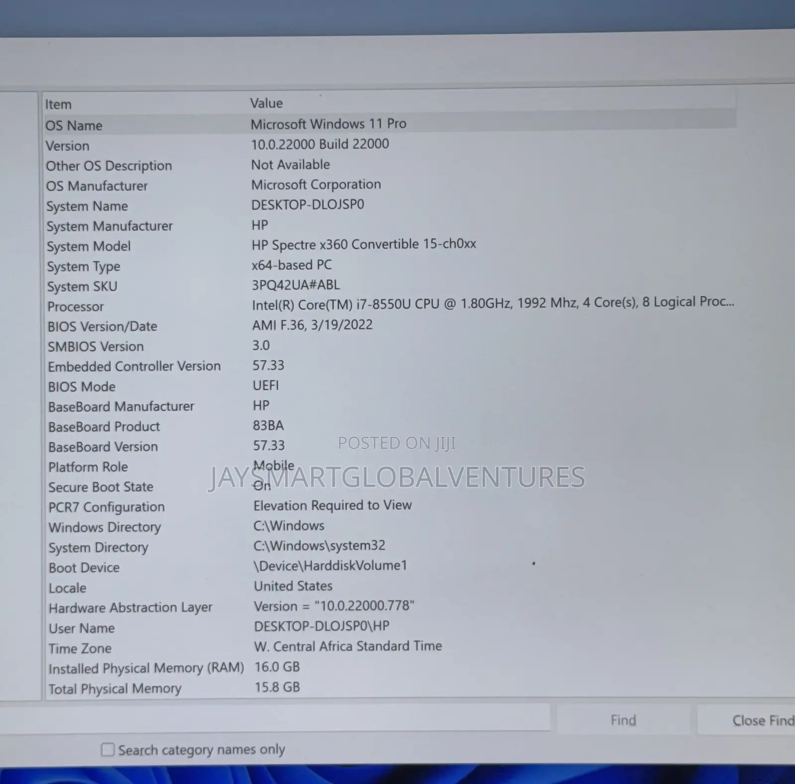 Laptop HP Spectre X360 15 16GB Intel Core i7 SSD 512GB