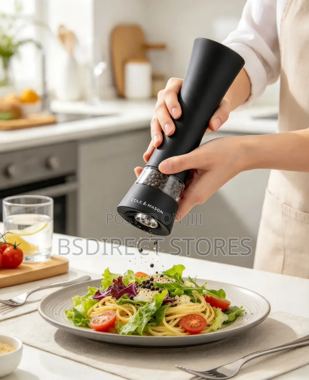 Cole and Mason Burford ABS Electronic Pepper or Salt Mill