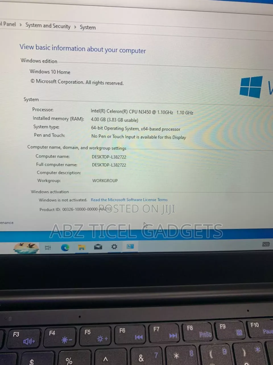 Laptop Geo Geobook 1E 4GB Intel Celeron SSD 60GB