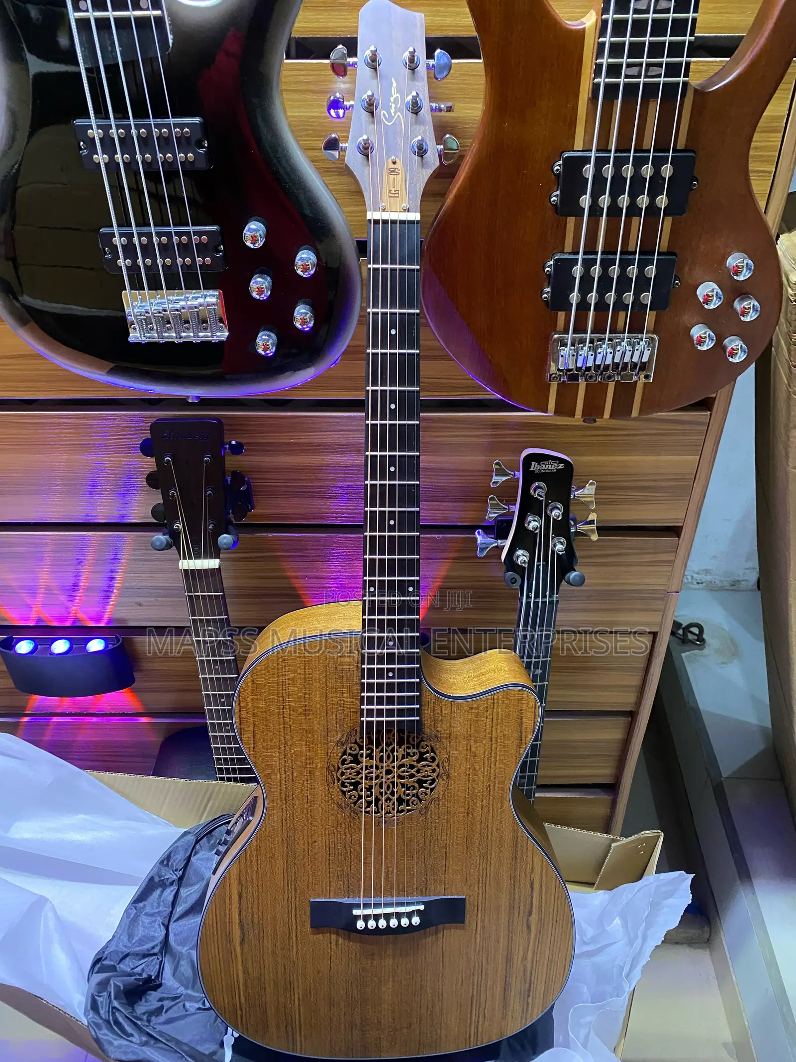Smiger LG-09 40-Inch Electro-Acoustic Guitar