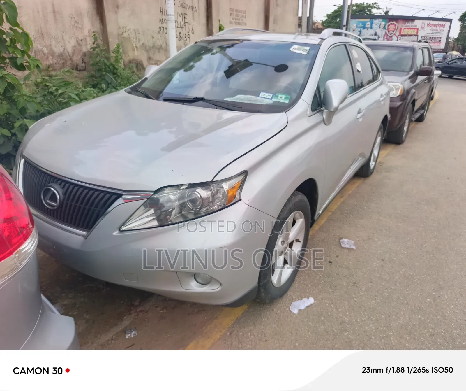 Lexus RX 2010 Silver