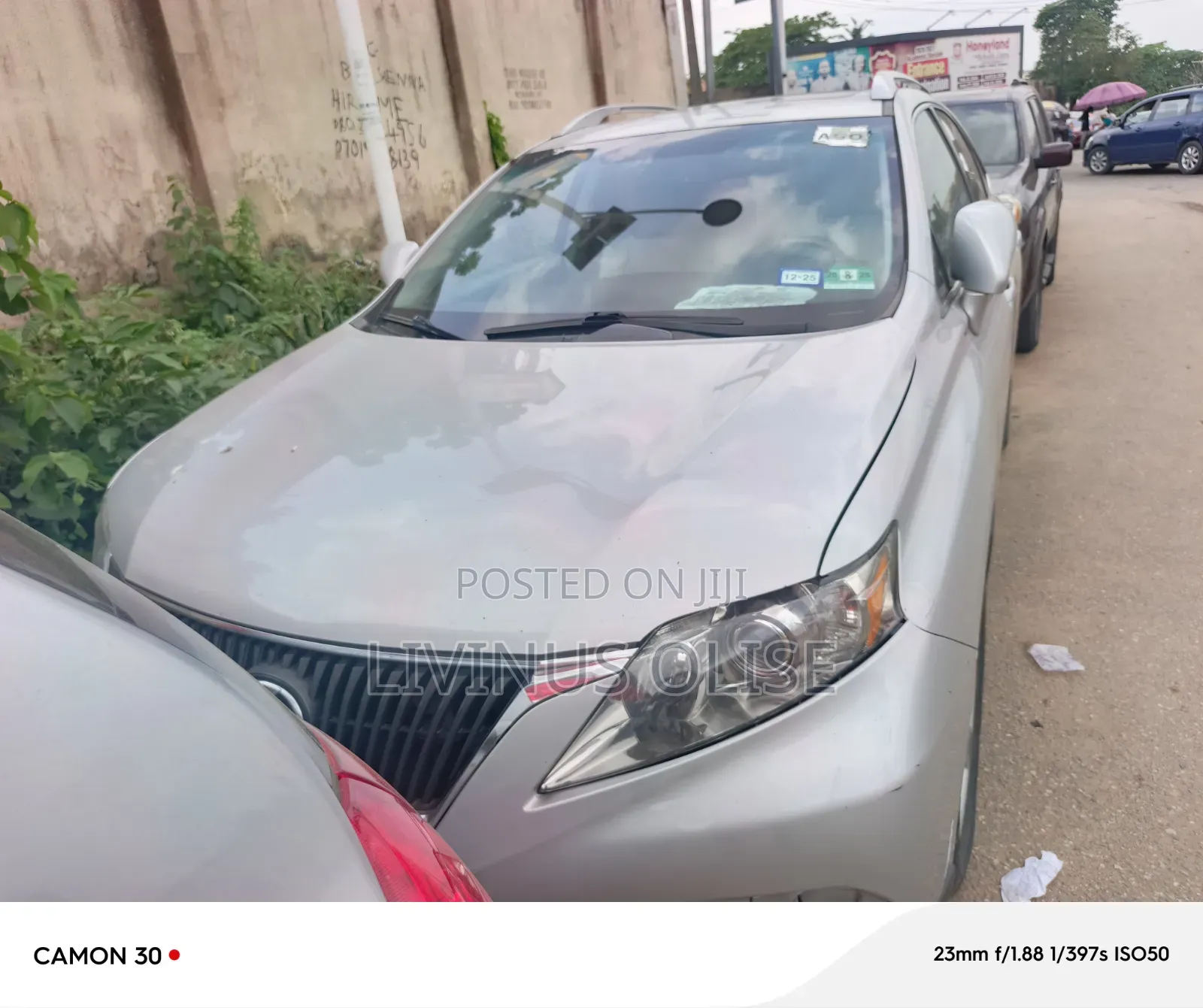 Lexus RX 2010 Silver