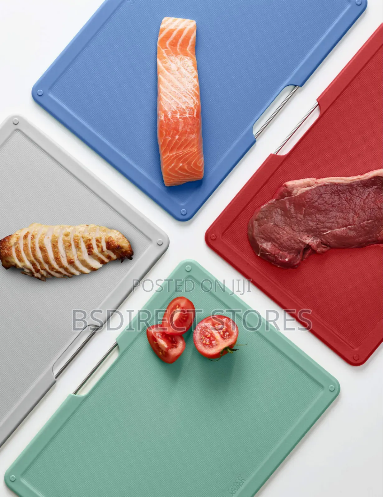 Joseph Joseph Chopping Board 4- Set Folio Steel Multicolour