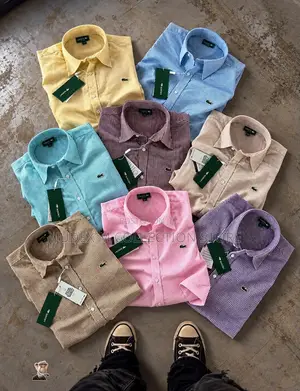 New Lacoste and Zara Linen Longsleeve Shirts