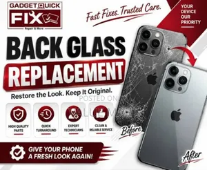 Mobile Phone Back Glass Fix