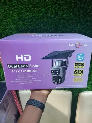Dual Lens Solar PTZ Camera