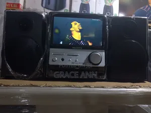 Polystar Mini Hi-Fi Sound System With Mini TV