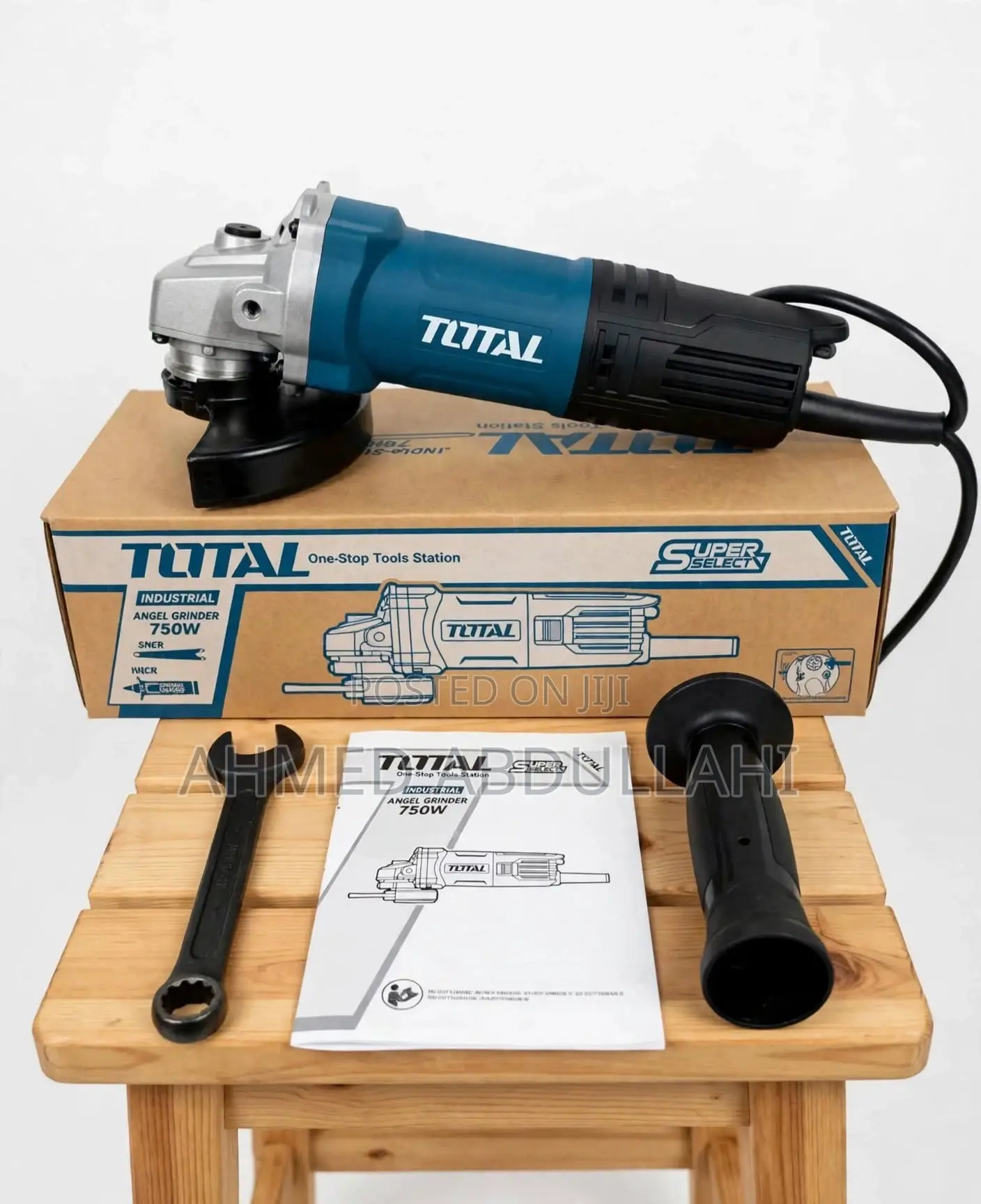 TOTAL Industrial Angle Grinder 750W - TG