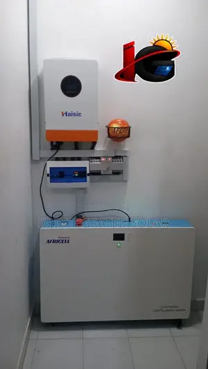 15kwh Lithium Battery With 8kva Inverter Installation Setup