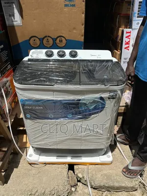 Midea 7kg Twin Tub Washing Machine – Dual Pulsator, Filter & Spin Dry