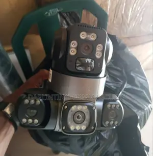 V380 Solar-Powered PTZ Security Camera