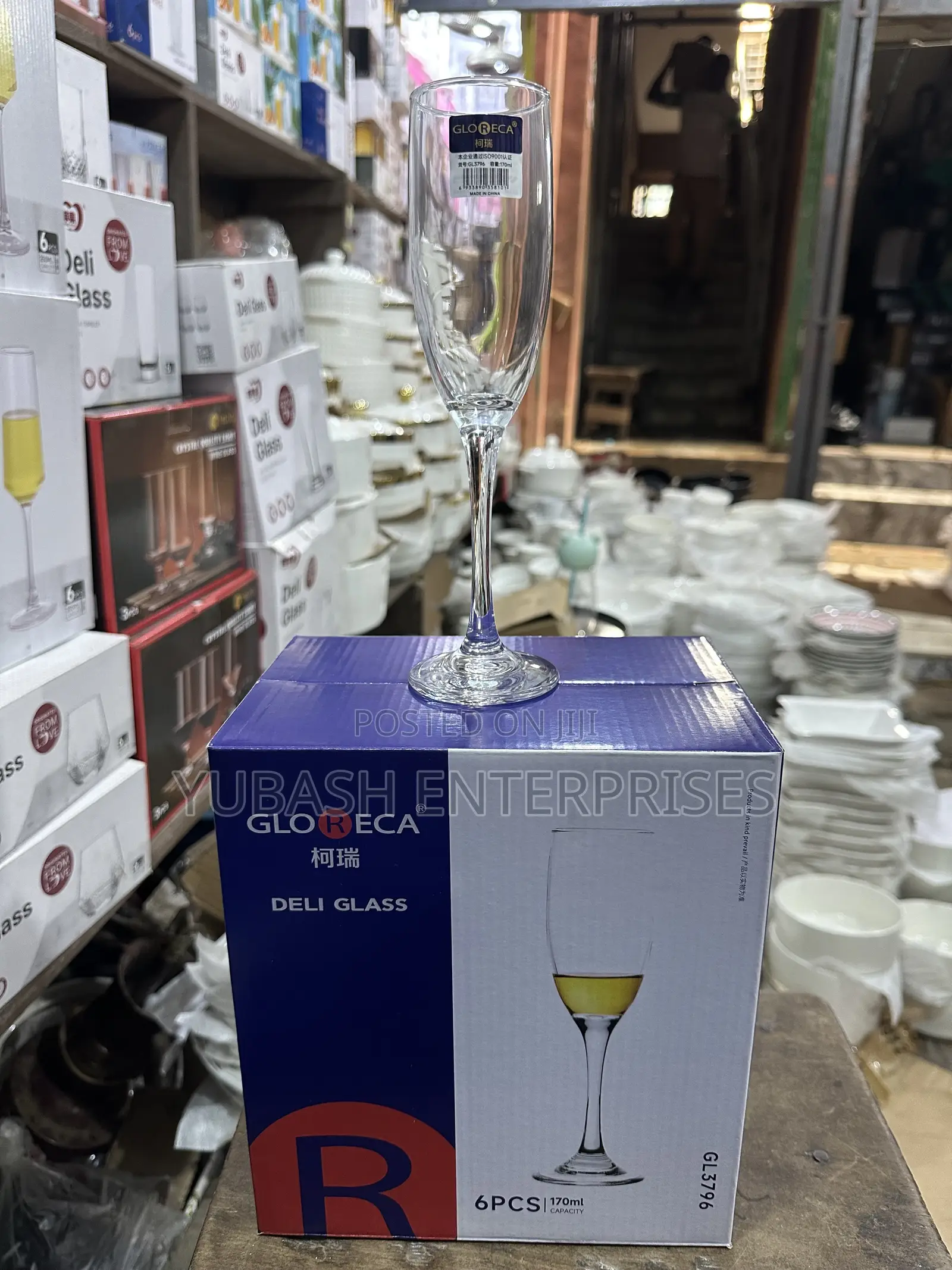 6pcs Quality Champagne