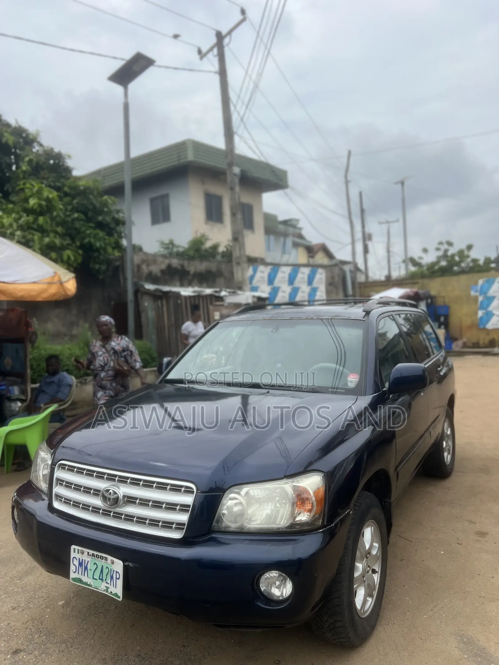 Toyota Highlander 2004 Blue