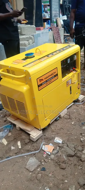 Original Maxmech Diesel Generator Model 7000se 100% Copper Coin 12 kVA