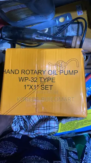 1" X 1" Manual Rotary Oil Pump Heavy Duty Fuel Transfer