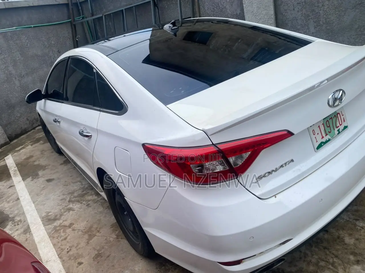 Hyundai Sonata 2015 White