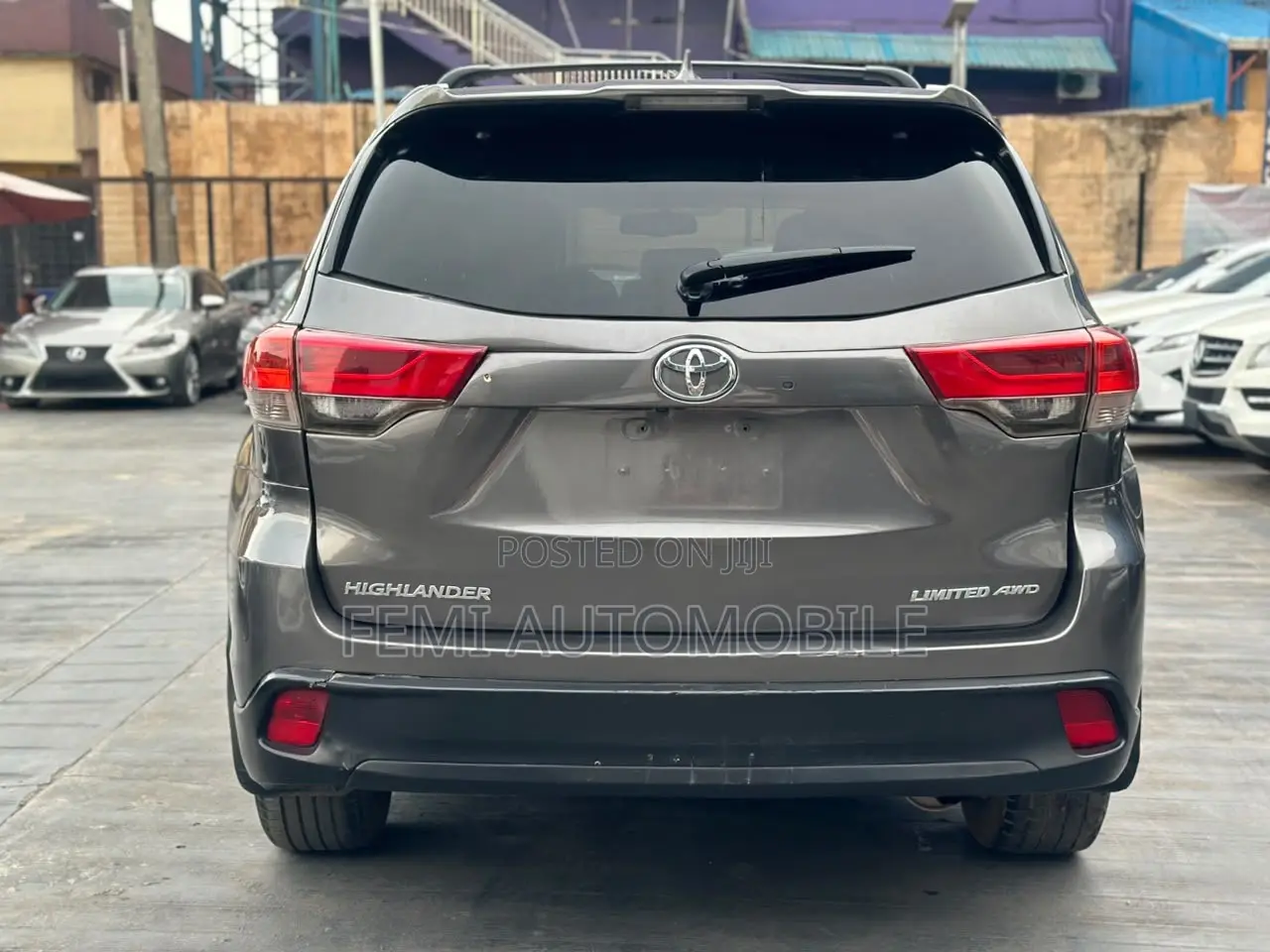 Toyota Highlander 2015 Gray