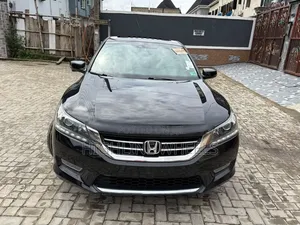 Honda Accord EX-L V-6 4dr Sedan w/Navigation (3.5L 6cyl 6A) 2014 Black