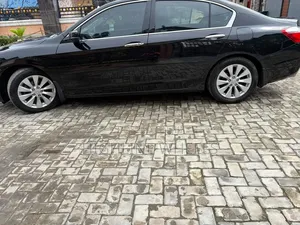 Honda Accord EX-L V-6 4dr Sedan w/Navigation (3.5L 6cyl 6A) 2014 Black