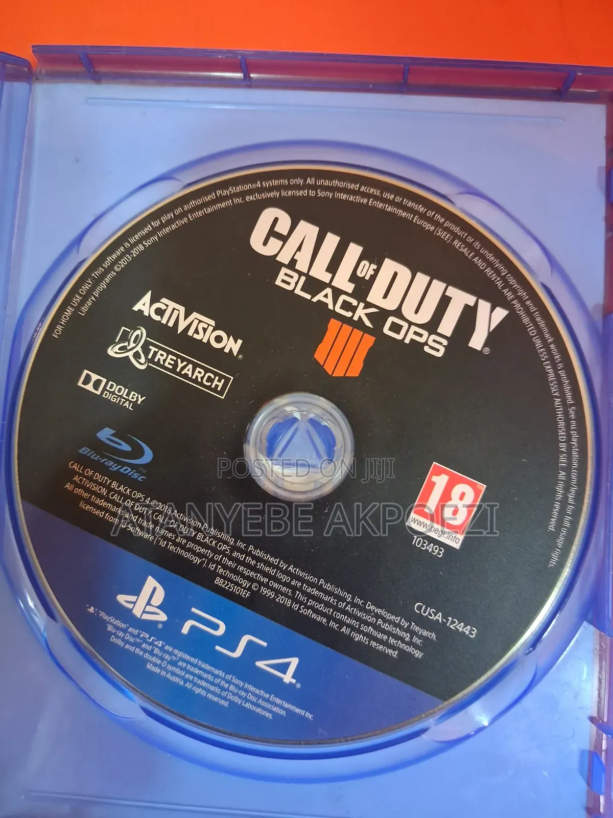 Call of Duty Black Ops 4 Ps4