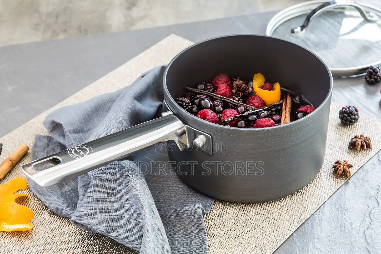 Anolon Professional Round Hard Anodised Dishwasher Safe Non-Stick Pan