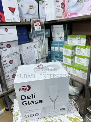 6pcs Quality Deli Glass Cup